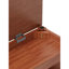 Banc de rangement pour chaussures en bois massif avec rangement rabattable, capacité de charge de 550 lb, économie d'espace et conception durable