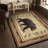 Black 7 Ft. 10 In. X 10 Ft. 3 In. Lodge Area Rug-911025124