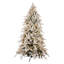 Bavarian Lighted Artificial Christmas Tree-1342036649