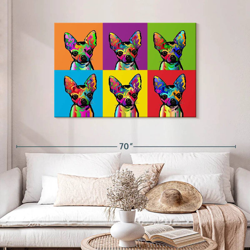Chihuahua Brampt, H 30 po x l 45 po