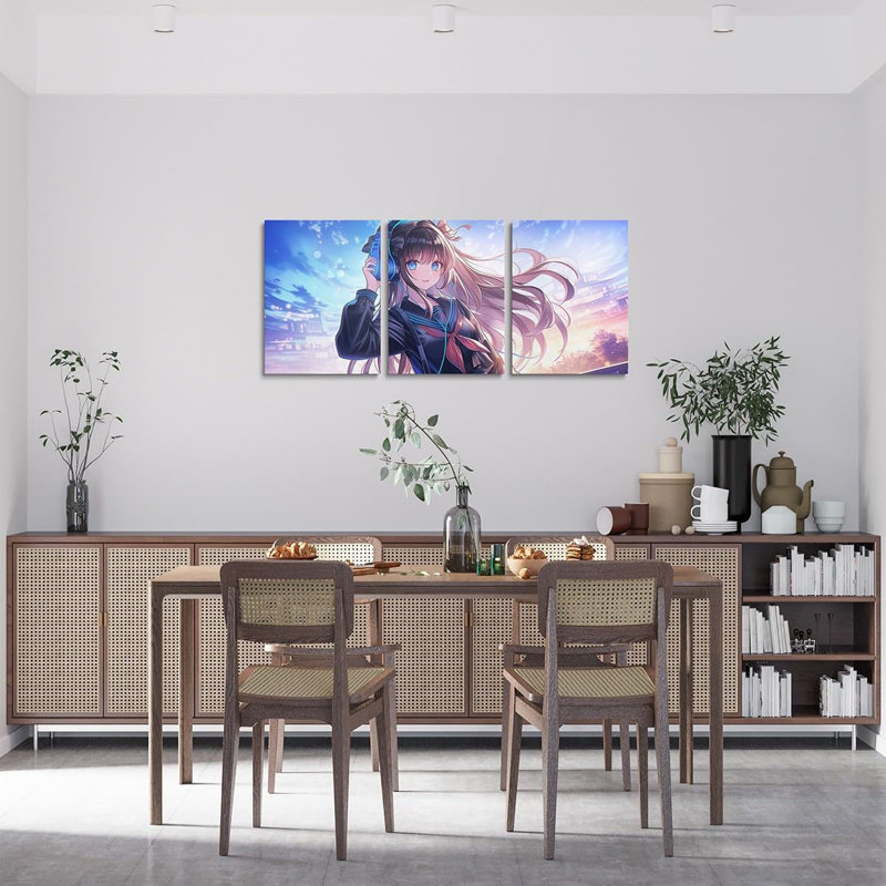 3 Piece Wrapped Canvas Print