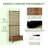 Amandari Wood Planter Box with Trellis-340511484