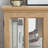 LED Curio Display Cabinet,Antique Display Cabinet With Adjustable Shelves,Retro Design Quality Showcase With Lattice Doors Elegant Bookcase And Storage Cabinet For Home Decor And Organization-2026036669
