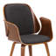 111.8cm H Linen Upholstered Armchair