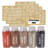 Freestanding Spice Jar & Rack Set