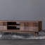 Meuble télé léger et luxueux au design rétro-106267091