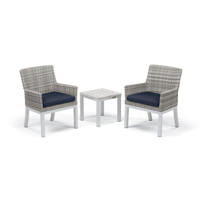 Travira 3 Piece Conversation Set with Cushions