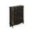 Black Solid wood Shoe Storage