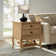Evars Traditional 3-Drawer Fully Assembled Nightstand with Hidden Drawer and Built-In Power Outlet 