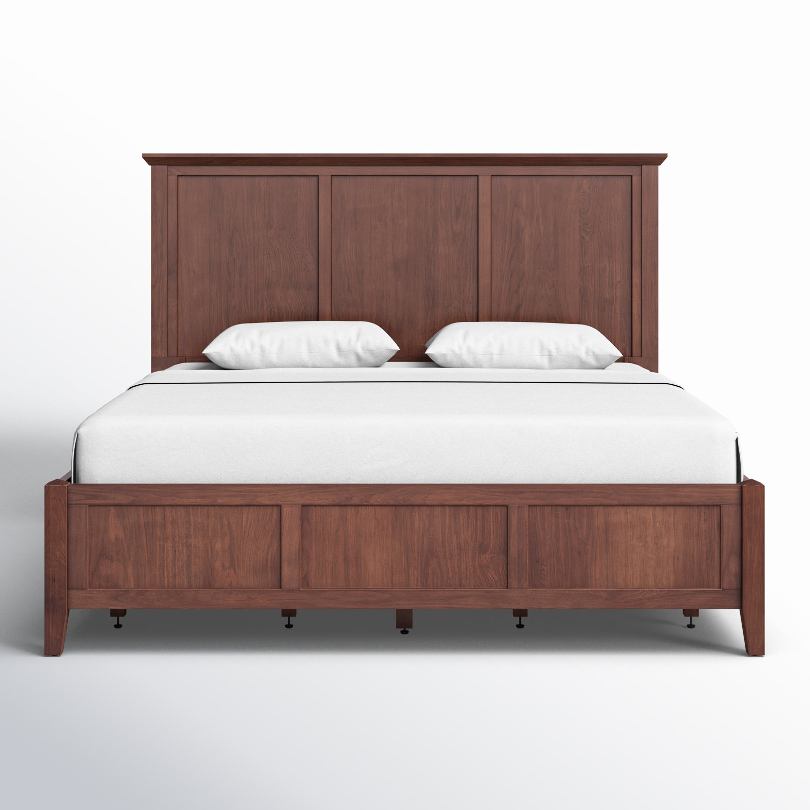 Renee Storage Platform Bed, California King, Dark Mocha