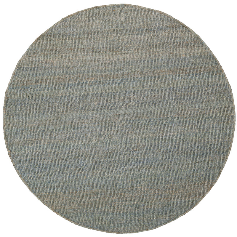 Fitzwater Handwoven Jute Rug, Rond 8 pi