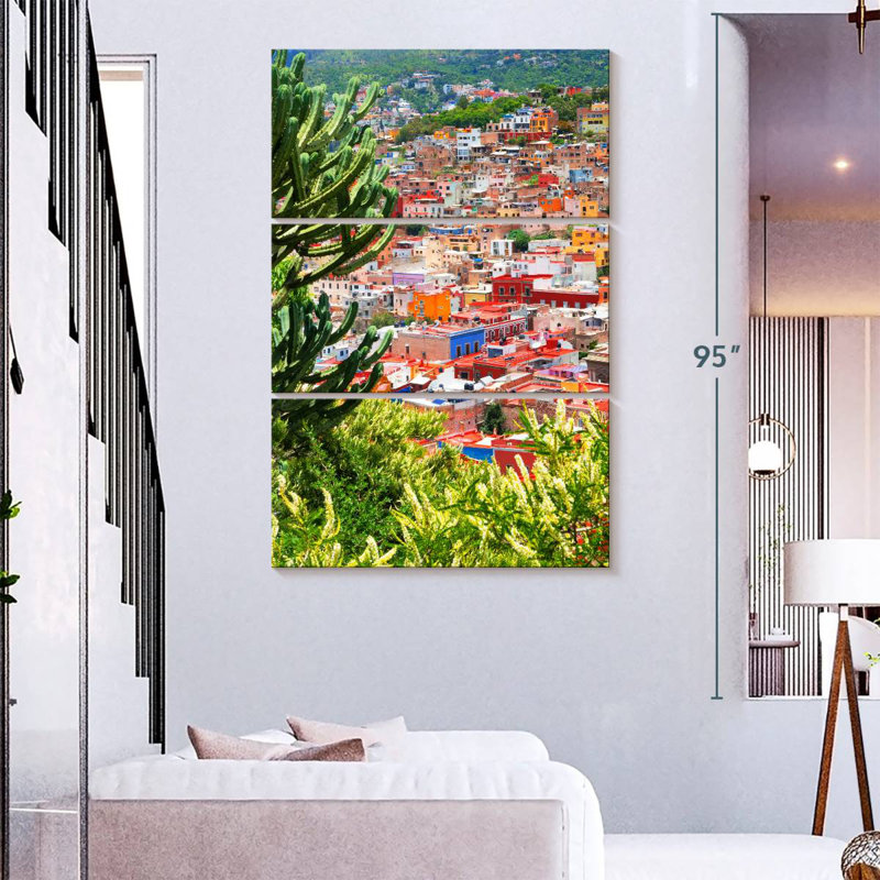 Été Masam à Guanajuato II, H 74 po x l 48 po