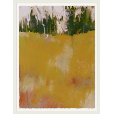 In the Woods 1' Framed Print on Glass
