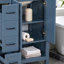 Meuble-lavabo 30 po avec comptoir en céramique, 2 tiroirs et tablette ouverte-1024770531