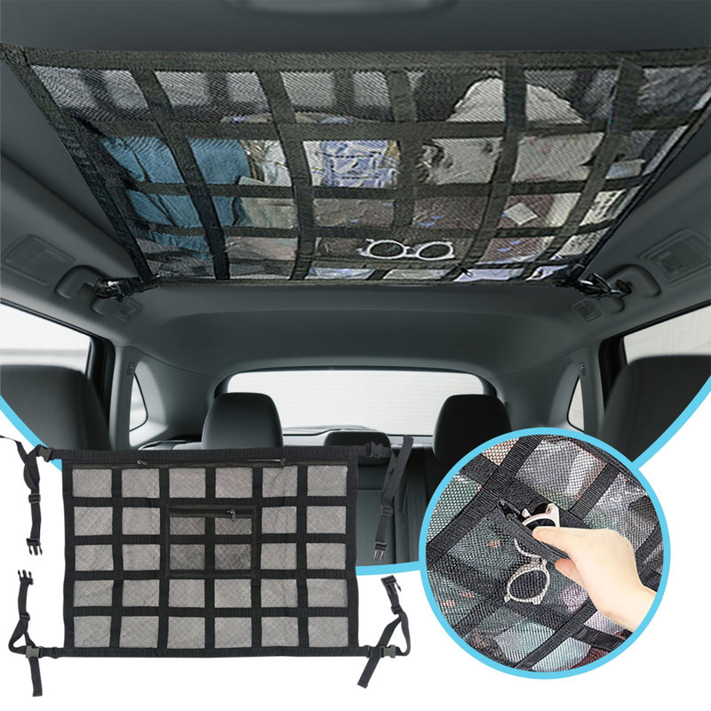 Storage mesh Upgrade Car Ceiling Cargo Net Pocket