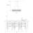 Baconton 4 - Light Dimmable Chandelier