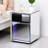 Phera 15.8'' W Glass Nightstand