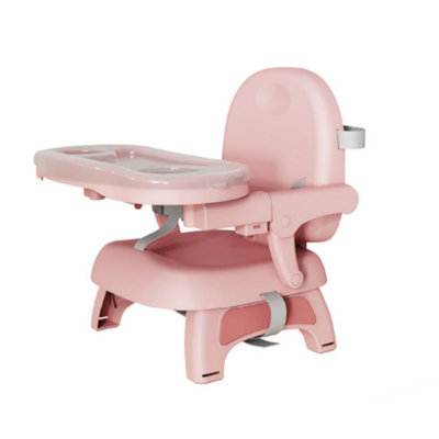 Chaise de salle à manger pour tout-petits avec plateau amovible, chaise en plastique portative pour enfants