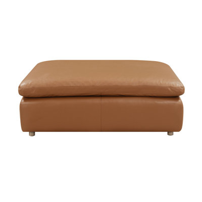 Repose-pieds modulaire en cuir Brighton