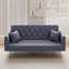 Canapé-lit 71 po convertible, canapé-lit en velours American Retro pour petits salons, chambres et bureaux-809606960