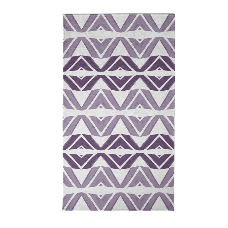 Safari Chenille Chevron Indoor Rug, Rectangle 5' x 7'