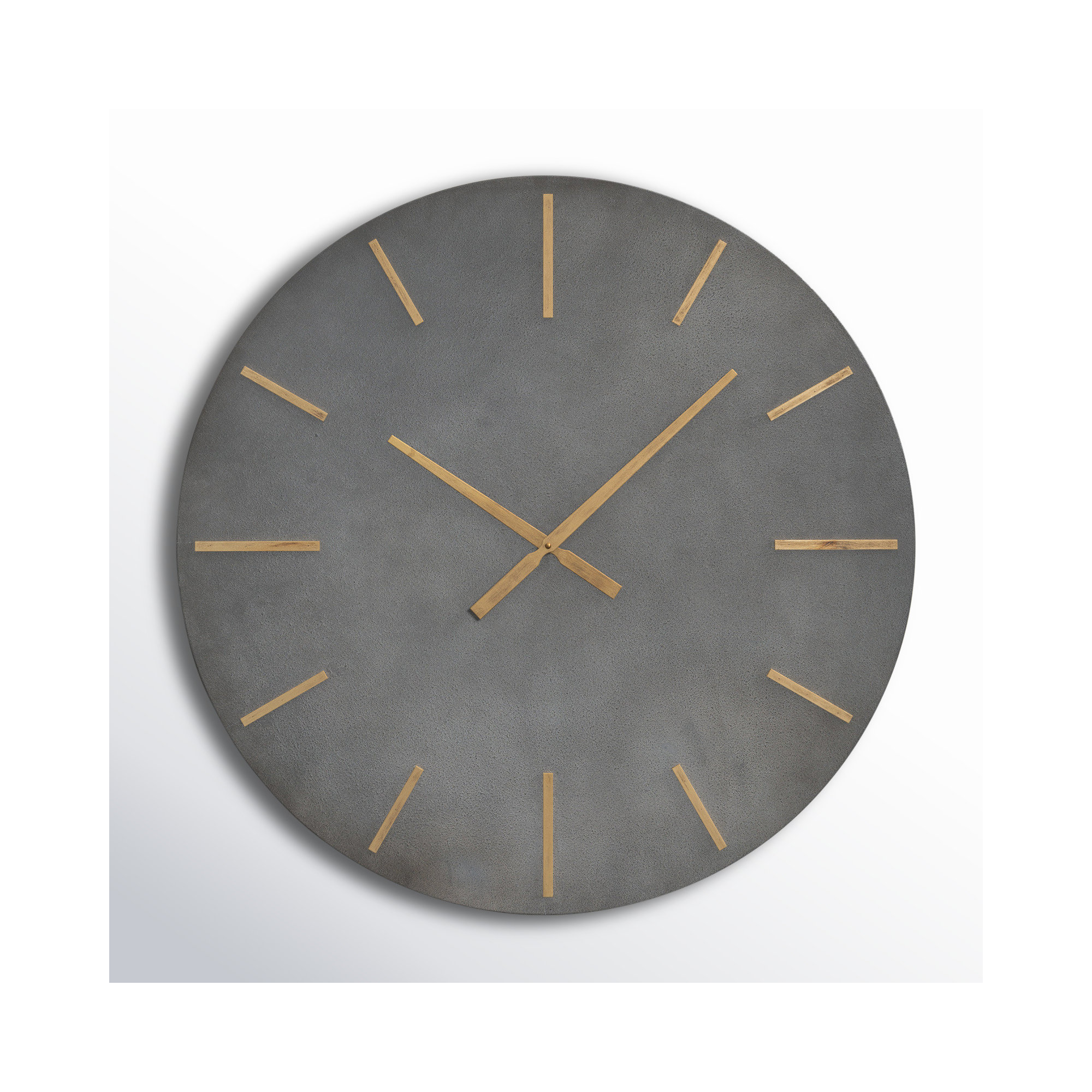 Darren 32'' Manufactured Wood Wall Clock