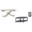 Andrew Martin Coffee Table Set