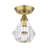 Pontus Crystal Semi Flush Mount-1084251373