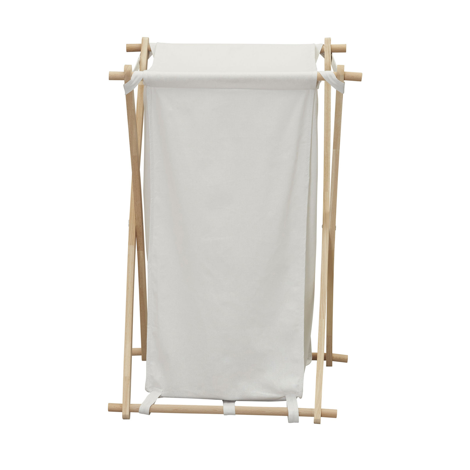 Joan Laundry Hamper, White