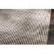 Striped Handmade Tufted Wool Brown Area Rug