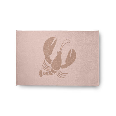 Tapis mauve à tissage plat Nautical Nights