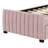 Twin-Sized Velvet-Upholstered Platform Bed With An Integrated Twin-Sized Trundle Bed-163587193
