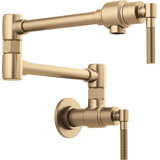 Litze® Wall Mount Pot Filler with Knurled Handle