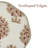 Fabdivine 15"Delicate Edge Scalloped Placemats - Anar