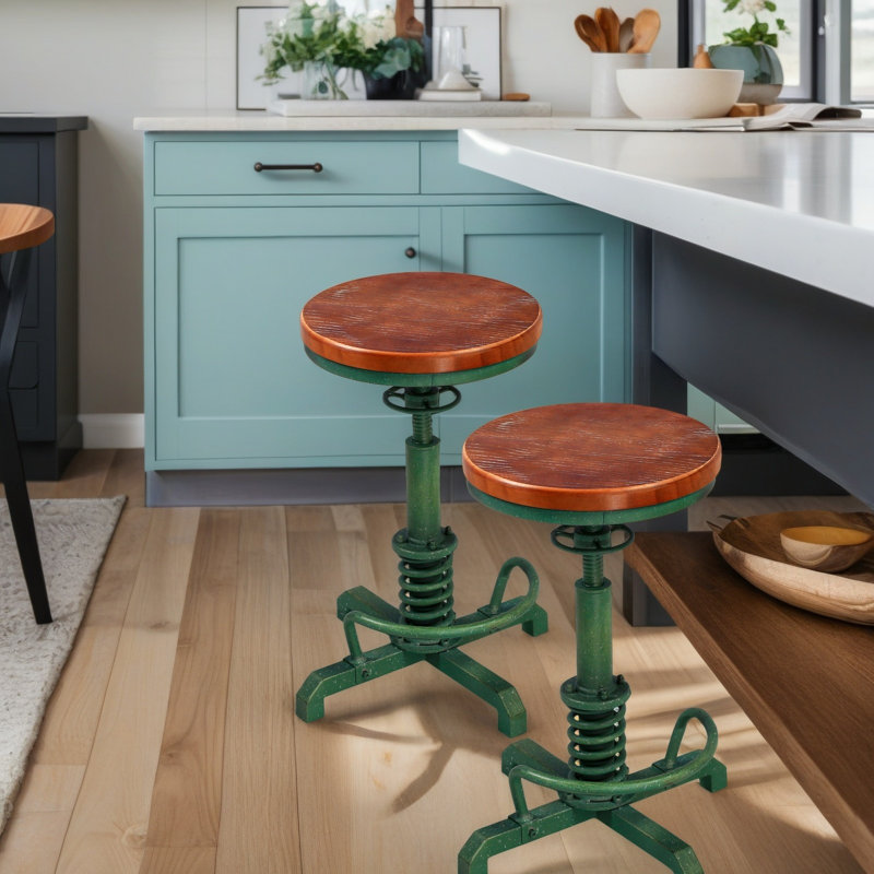 Javin Stool, Green, 2