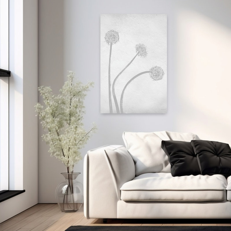 Retraite botanique 12, art naturel contemporain, H 36 po x l 24 po