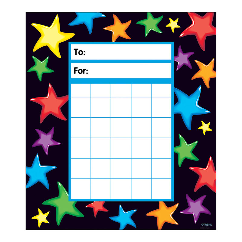 Ensemble de 6 patins d’incentives gel stars