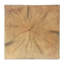 Table de bout en bois à colonne carrée MGO-1256843756
