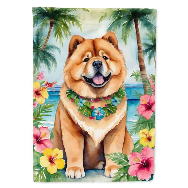 Drapeau de jardin en polyester double face H 15,5 po x l 11,25 po