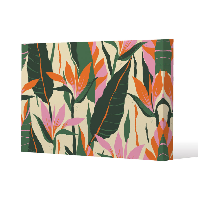 Jungle Plants by Andrew Lee - Wrapped Canvas Print, 41cm H x 61cm W x 4cm D