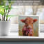 Enseigne en bois massif Coquette Cow