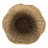 Woven Seagrass Wastebin with Scalloped Edge