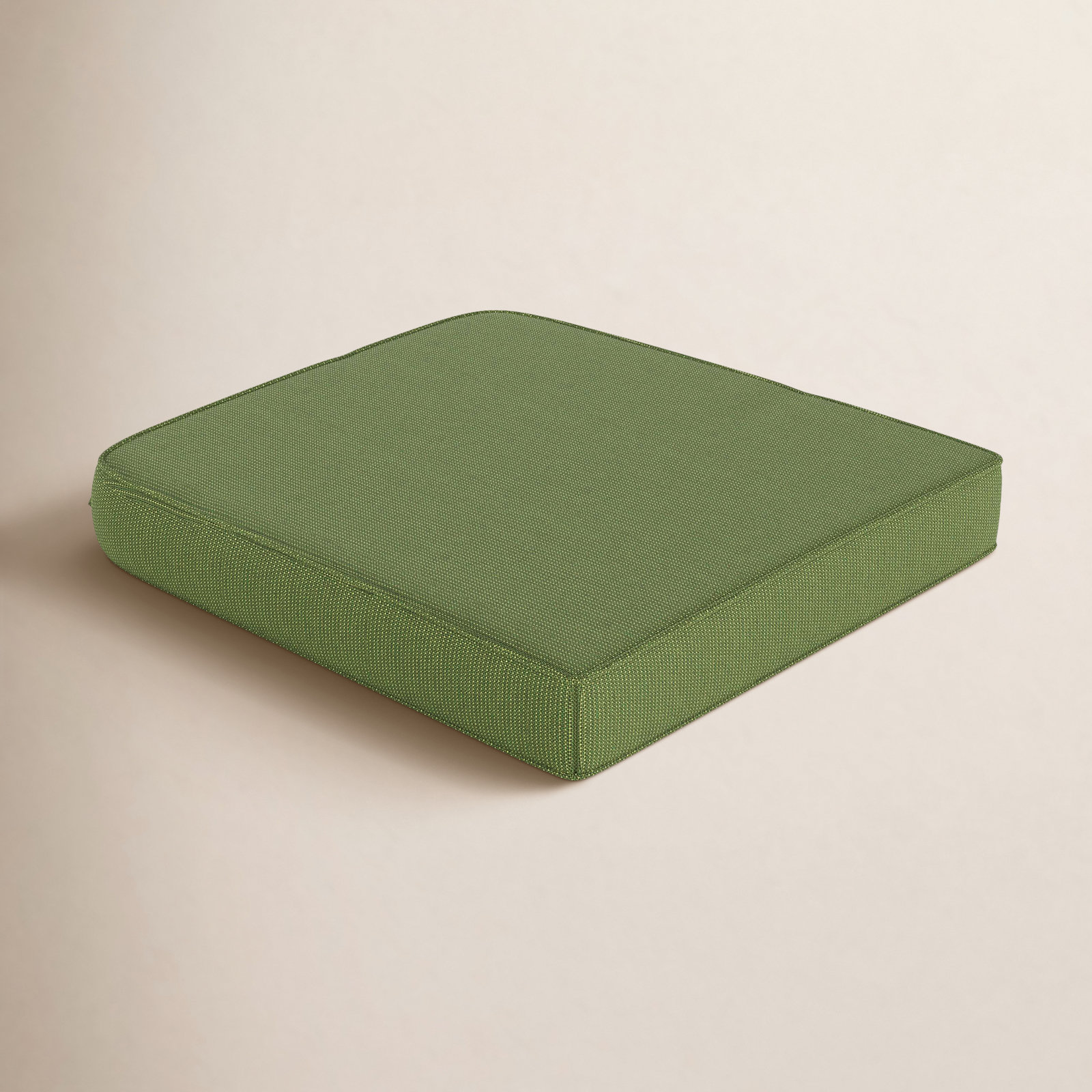Sunbrella® Seat Cushion, Spectrum Cilantro Sunbrella® Plainweave, 17" W x 17" D