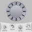 Miroir, miroir d'appoint en faux diamants (assemblé)-991643220-991643221-991643218