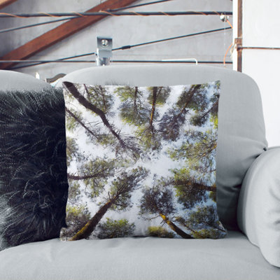 Tree Tops Cushion with Filling