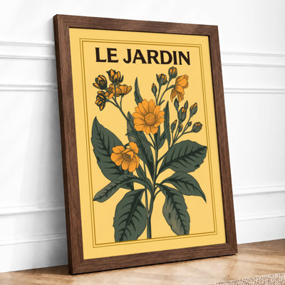 Le Jardin Botanical - Framed Print