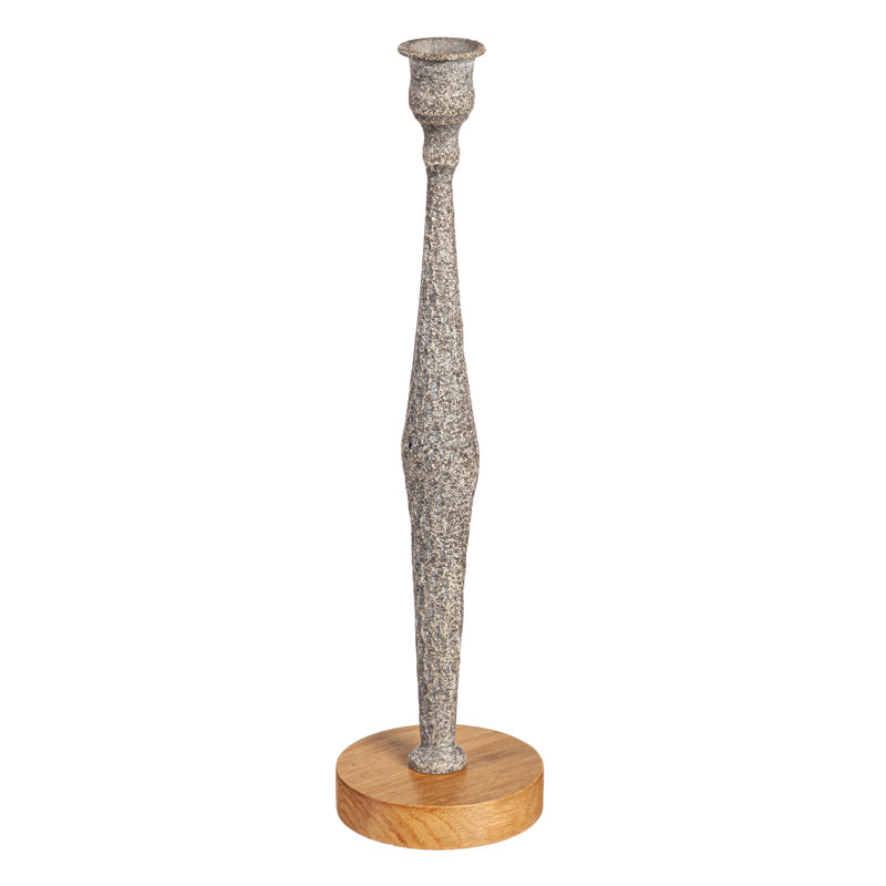13'' H Metal Tabletop Candlestick