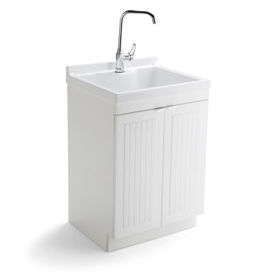 Évier de service et armoire à lessive en ABS l 24 po Murphy