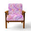 Chaise rembourrée pour filles - Fauteuil-1612489724