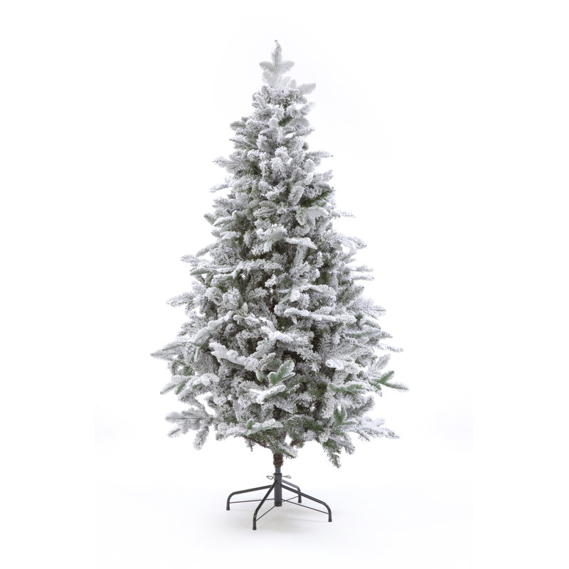 Artificial Spruce Christmas Tree, 4.92ft H x 3.05ft W x 3.05ft D